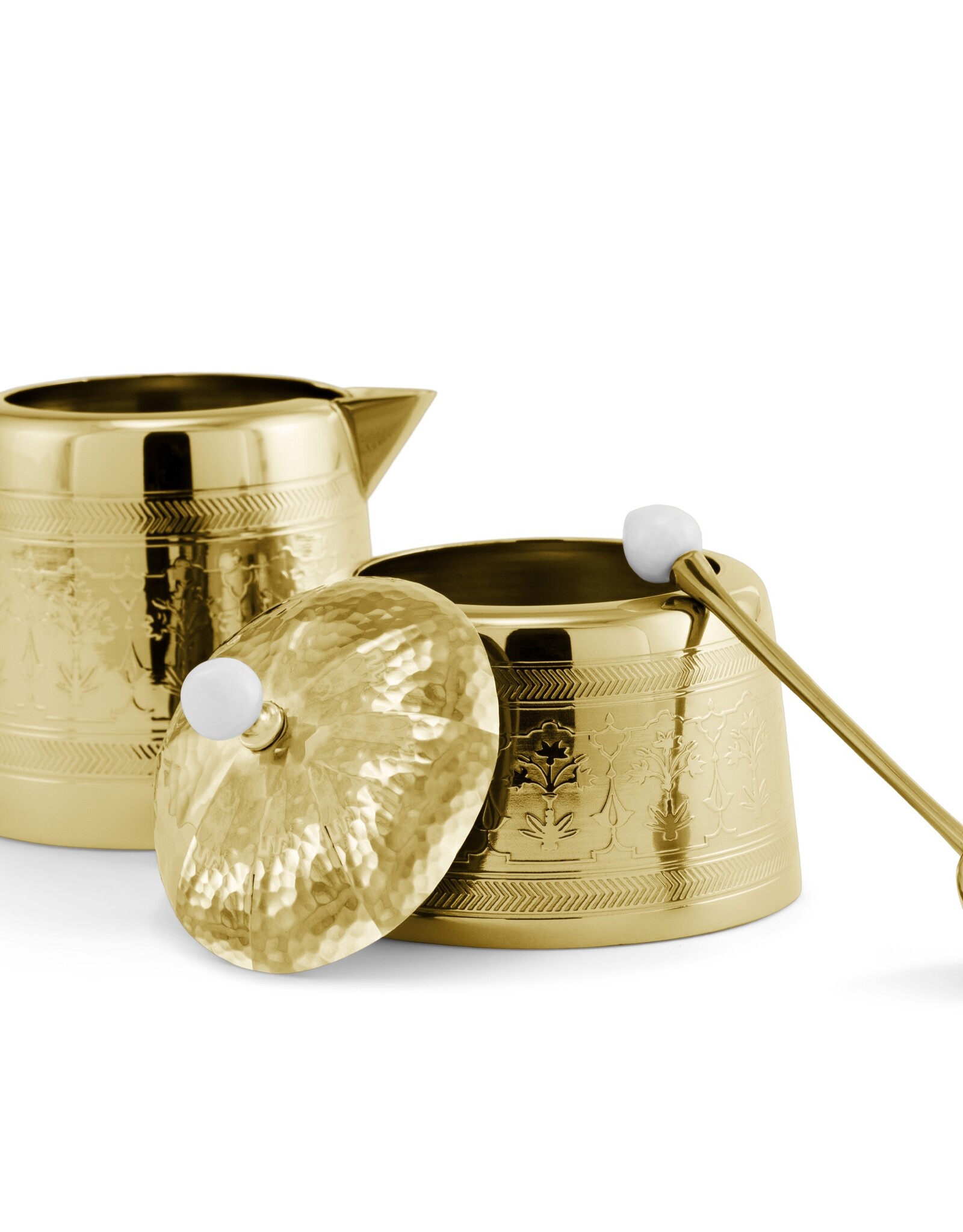 Palace Gold Tea Set, Sugar & Creamer