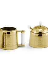 Palace Gold Tea Set, Sugar & Creamer