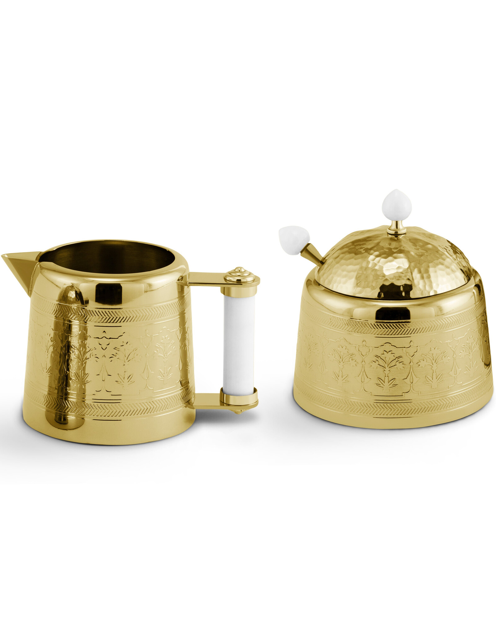 Palace Gold Tea Set, Sugar & Creamer