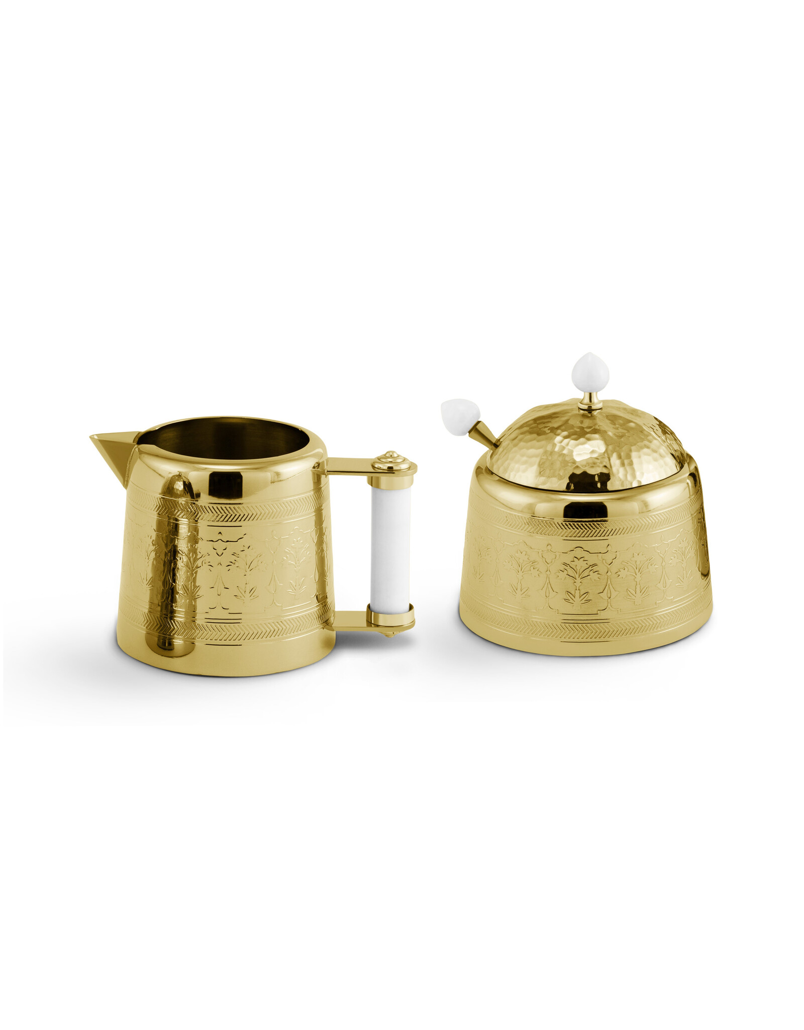 Palace Gold Tea Set, Sugar & Creamer