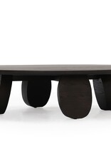 Olive Oval Coffee Table, Walnut