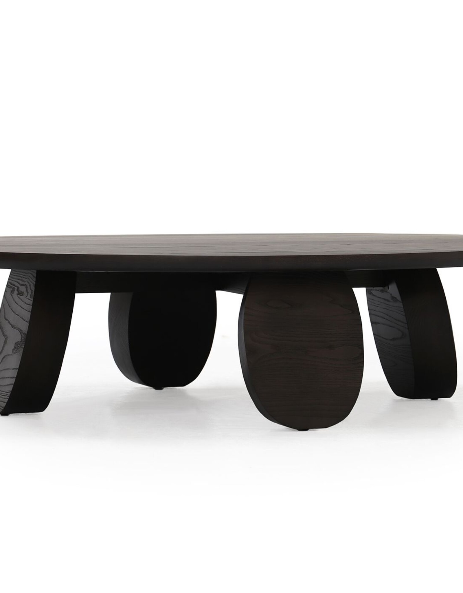 Olive Oval Coffee Table, Walnut