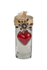 Adelita Sacred Rojo Heart Votive