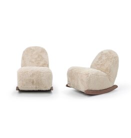Arthur Rocker with Arm, Walnut