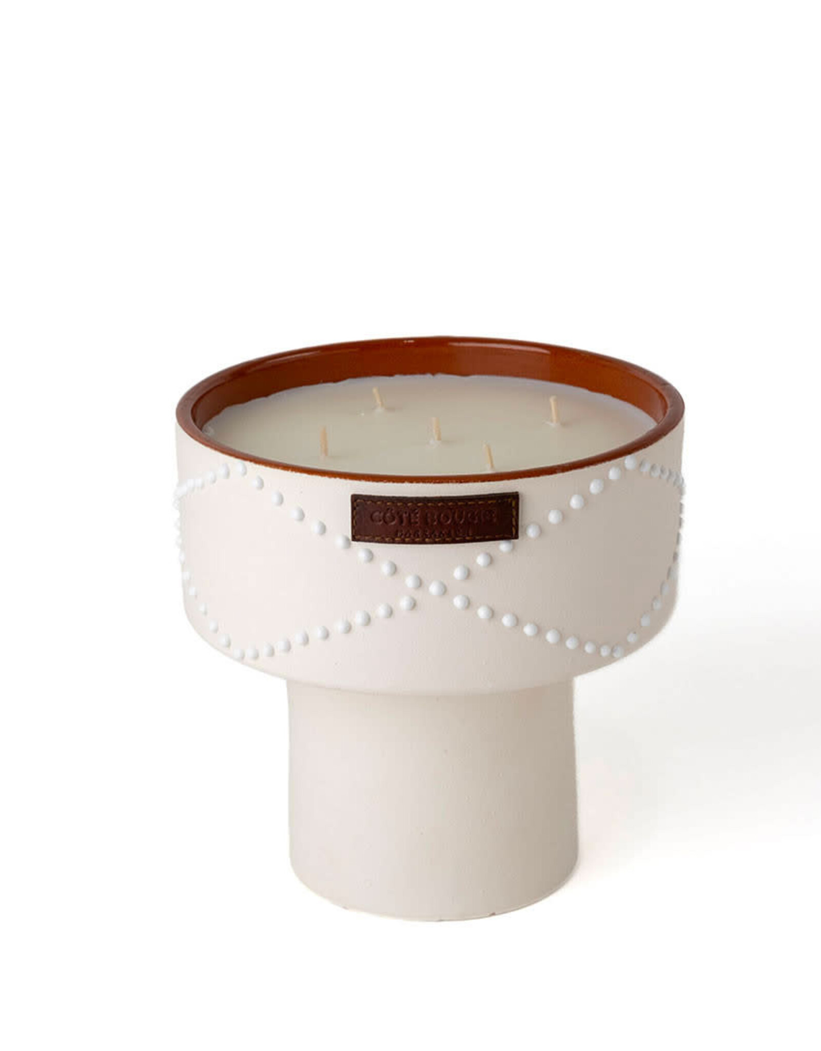 Côté Bougie Bougie Coupe Nomad Blanc, Dattes L