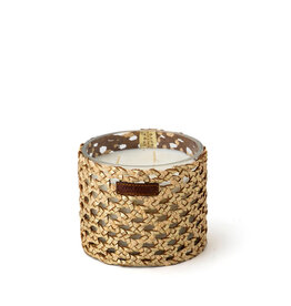 Côté Bougie Bougie Raphia Cuir Yara, M, Rose Oud