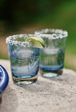 El Predilecto Etched Glass, Blue