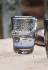 El Predilecto Etched Glass, Blue
