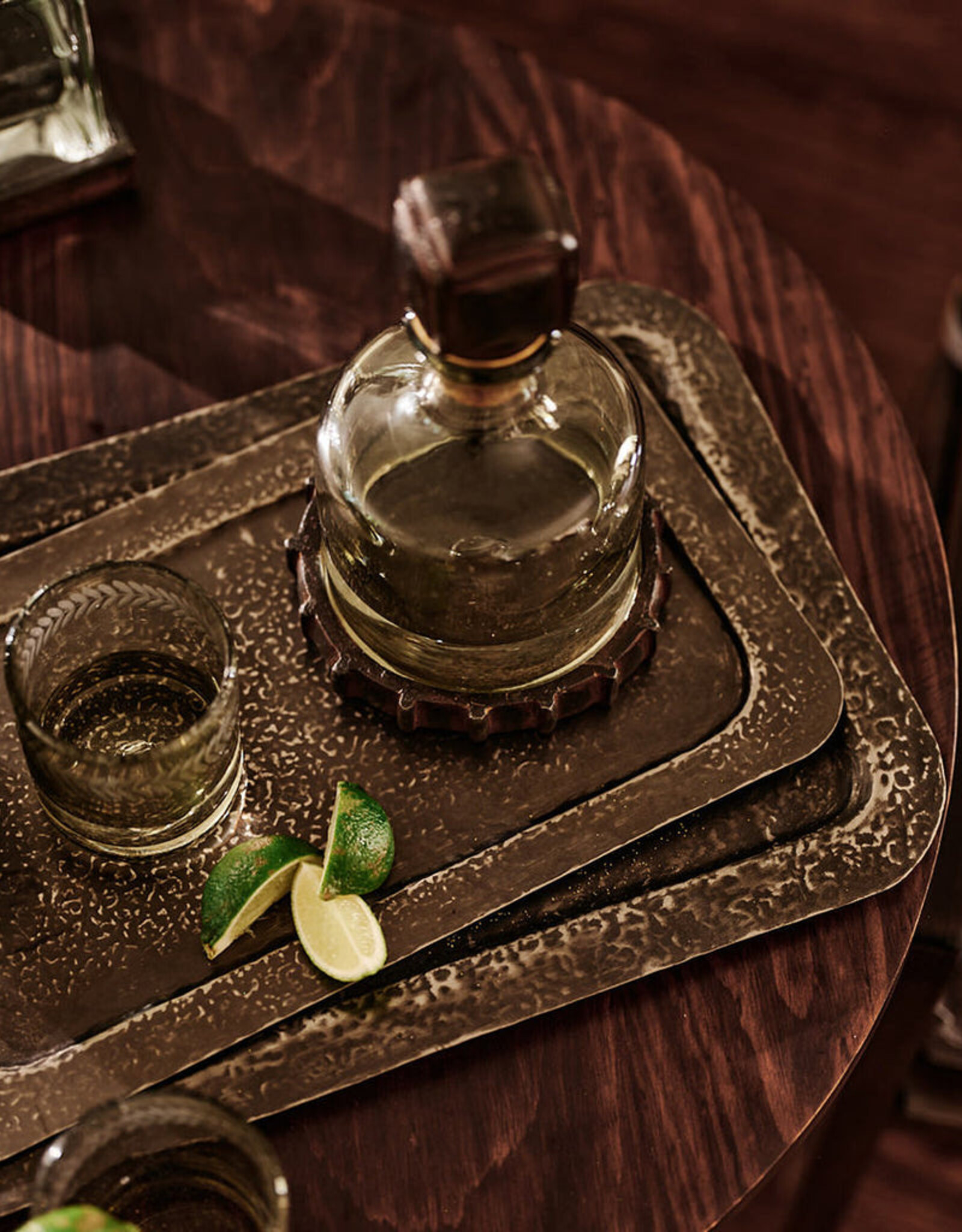 Mini Mission Tray, Gunmetal