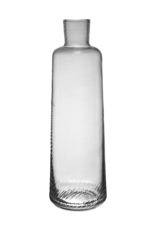 Tall Carafe, Clear Pleat C1250C.1