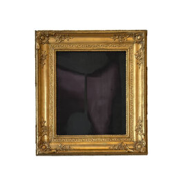 Dark Plum Abstract, 15 3/8” W x 18 3/4” H