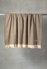 House of Lyria RipTide Caramel Throw