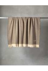 House of Lyria RipTide Caramel Throw