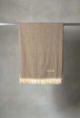 House of Lyria RipTide Caramel Throw
