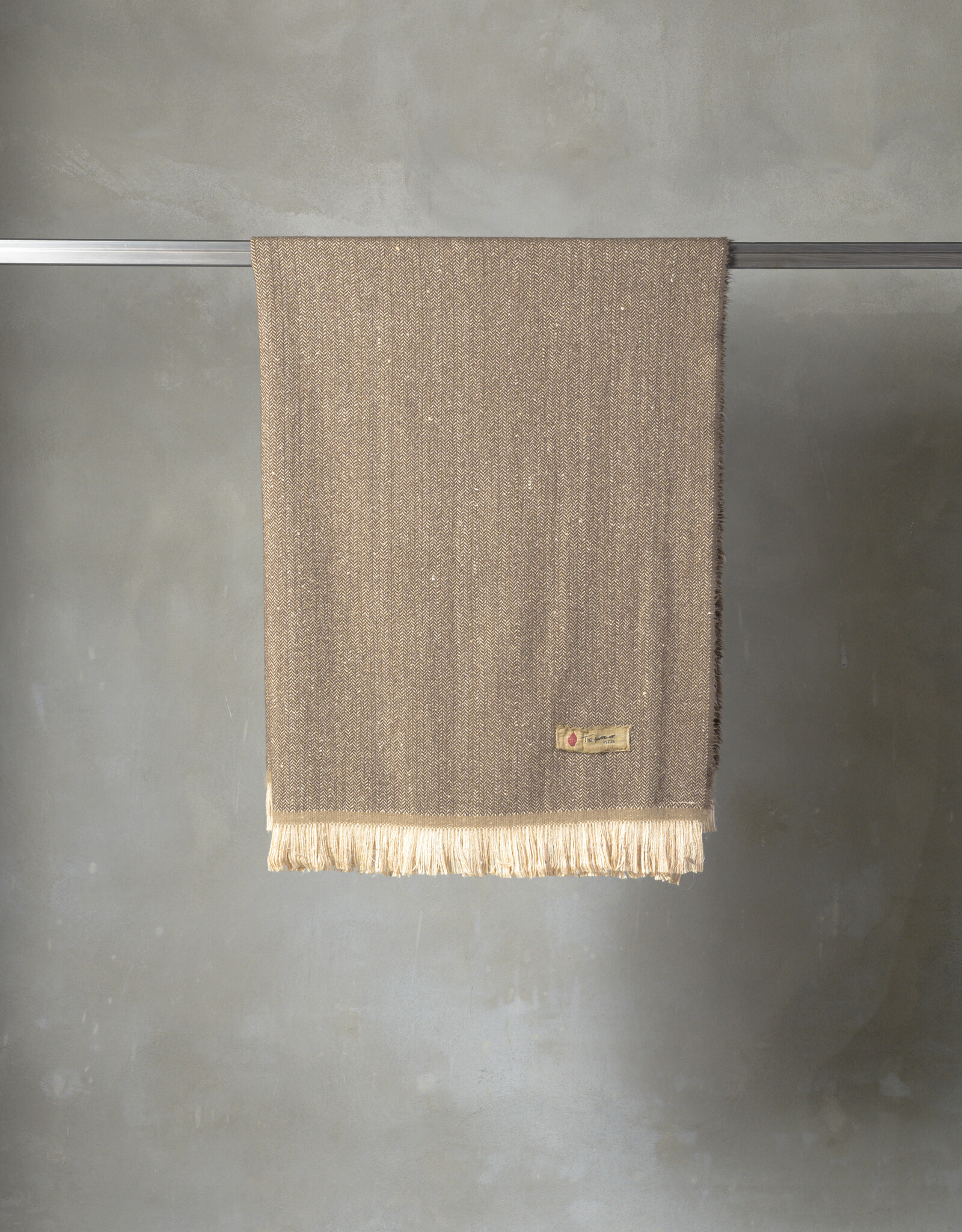 House of Lyria RipTide Caramel Throw