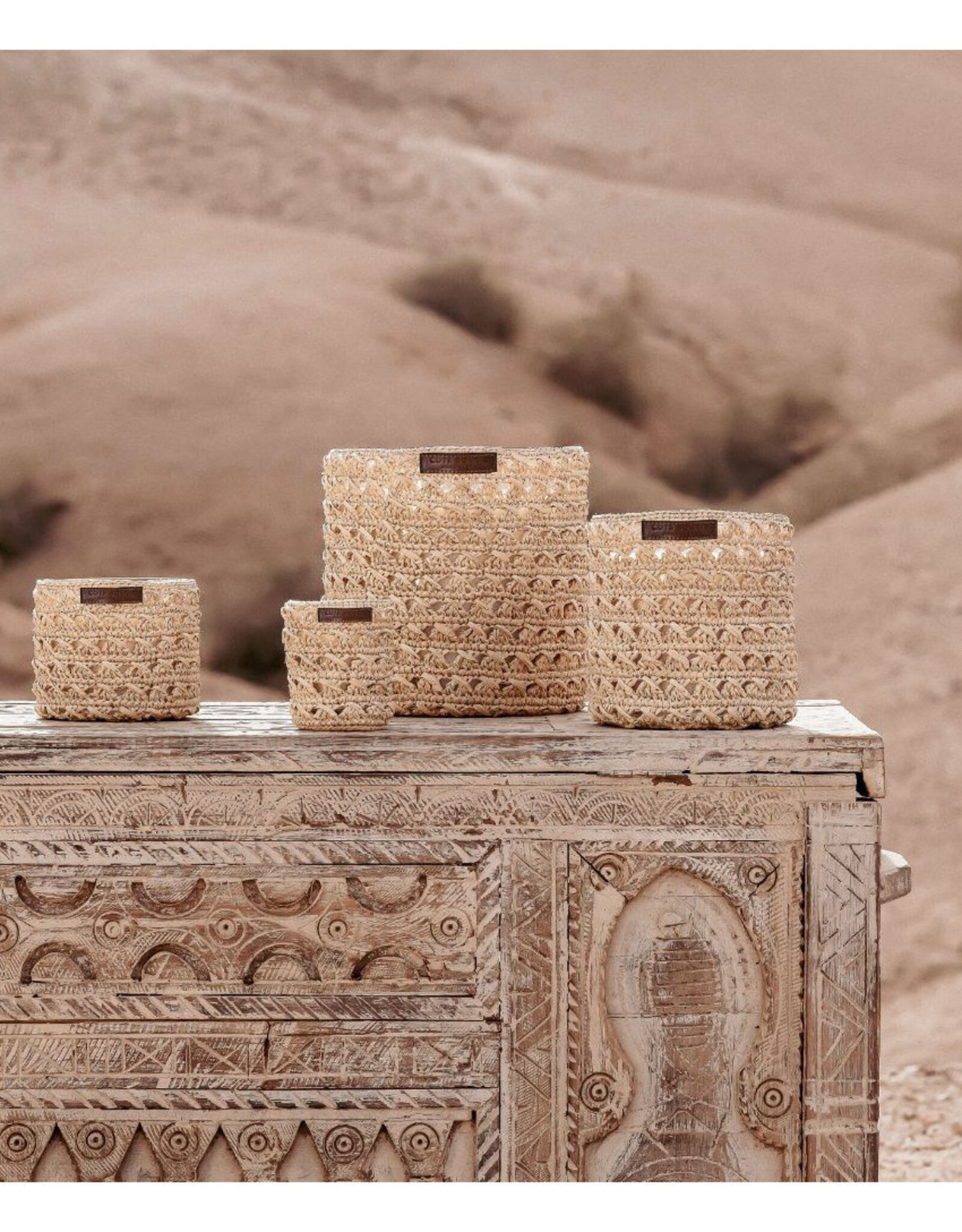 Côté Bougie Bougie Raphia Zina, XL, Oriental