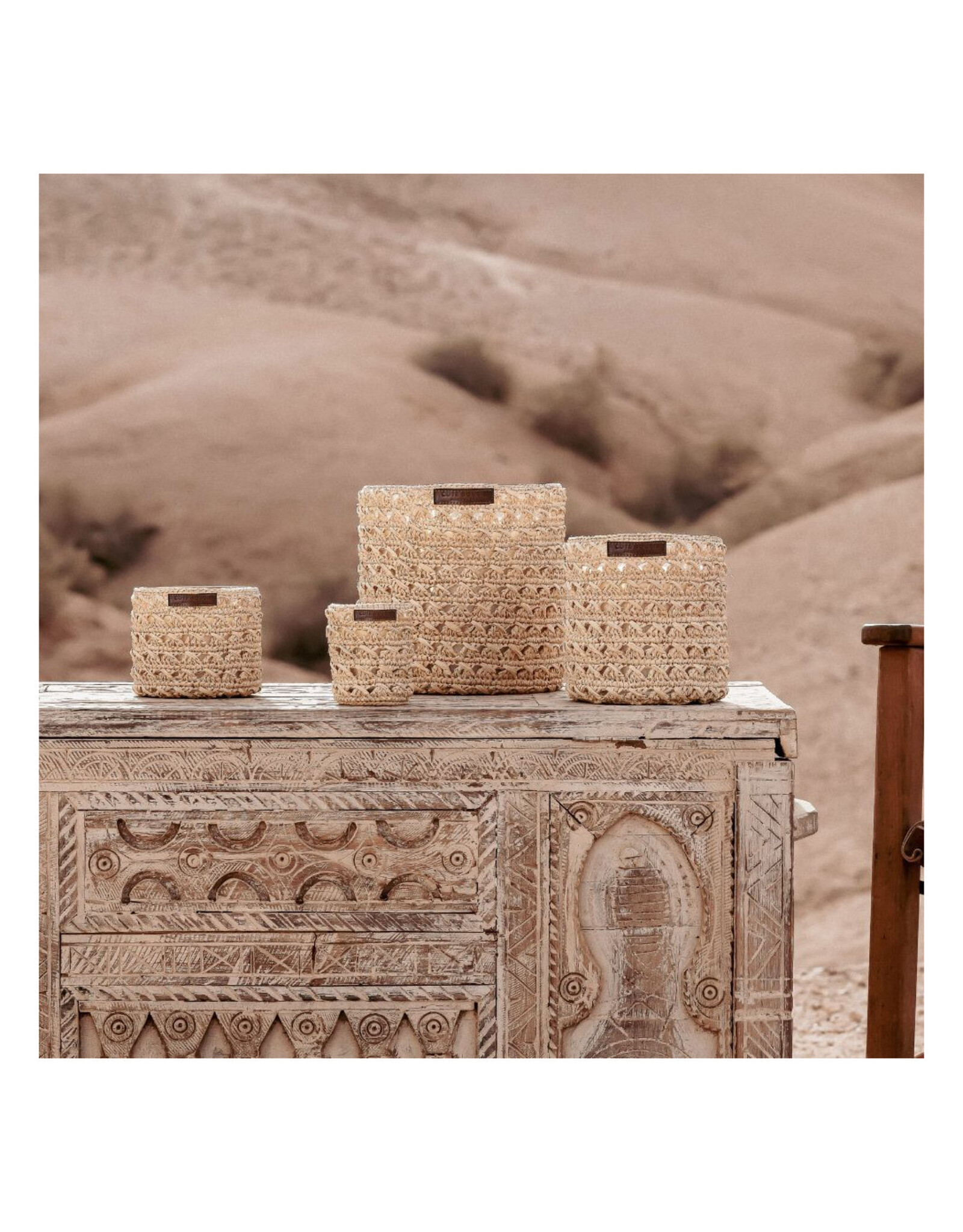Côté Bougie Bougie Raphia Zina, XL, Oriental