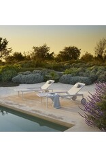 Styletto Lounger, Pebble w White Cushion Styletto Lounger, Pebble w White Cushion