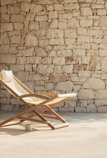 Beacher Lounge Chair, White