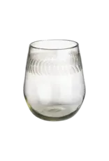 Honor Etched Stemless Wine Glass