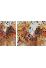 Spectrum of Happiness, Diptych 126 x 63