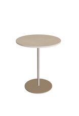 Butler Side Table, Pebble, CL, 15d x 18h