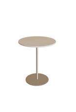 Butler Side Table, Pebble, CL, 15d x 18h Butler Side Table, Pebble, CL, 15d x 18h
