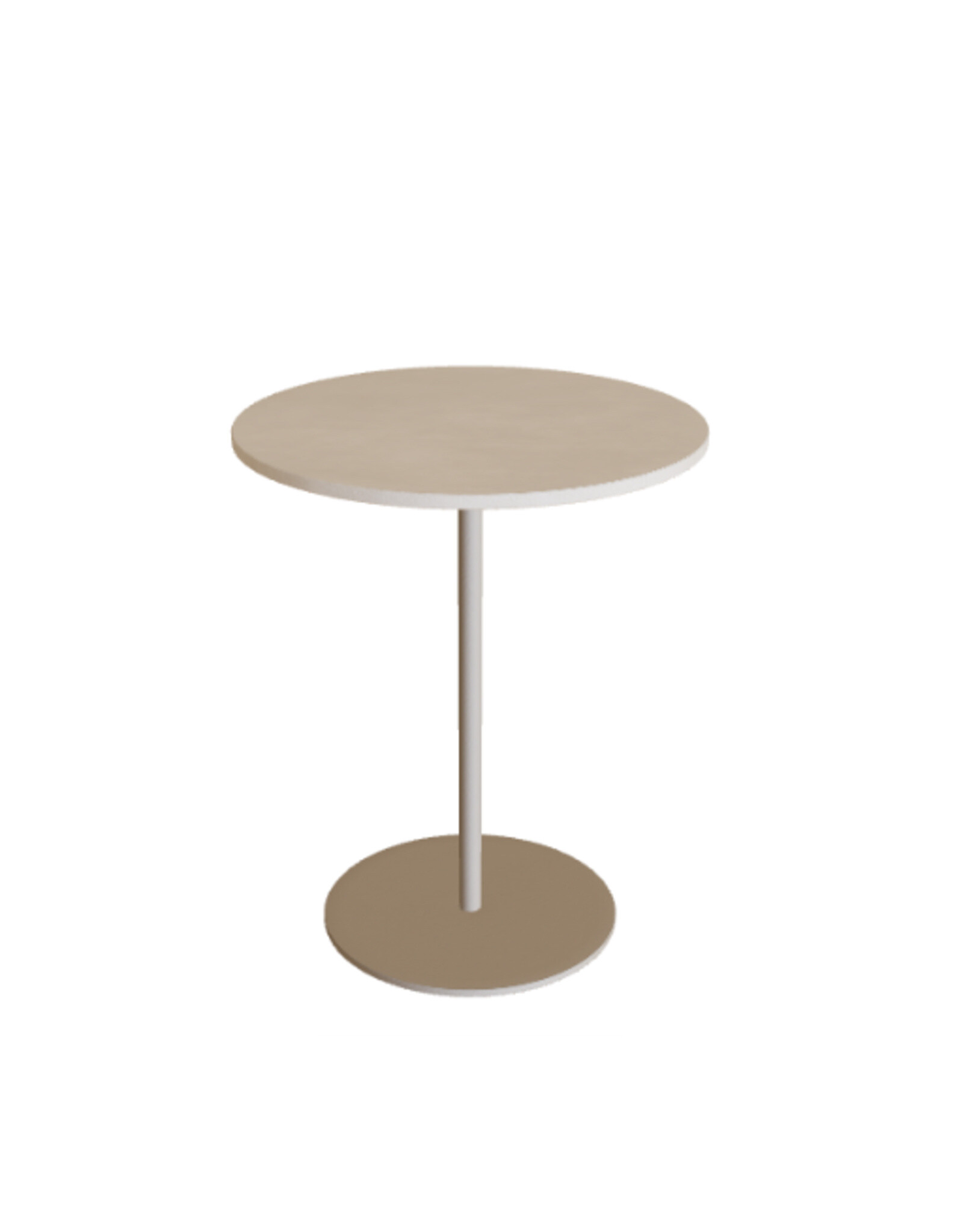 Butler Side Table, Pebble, CL, 15d x 18h