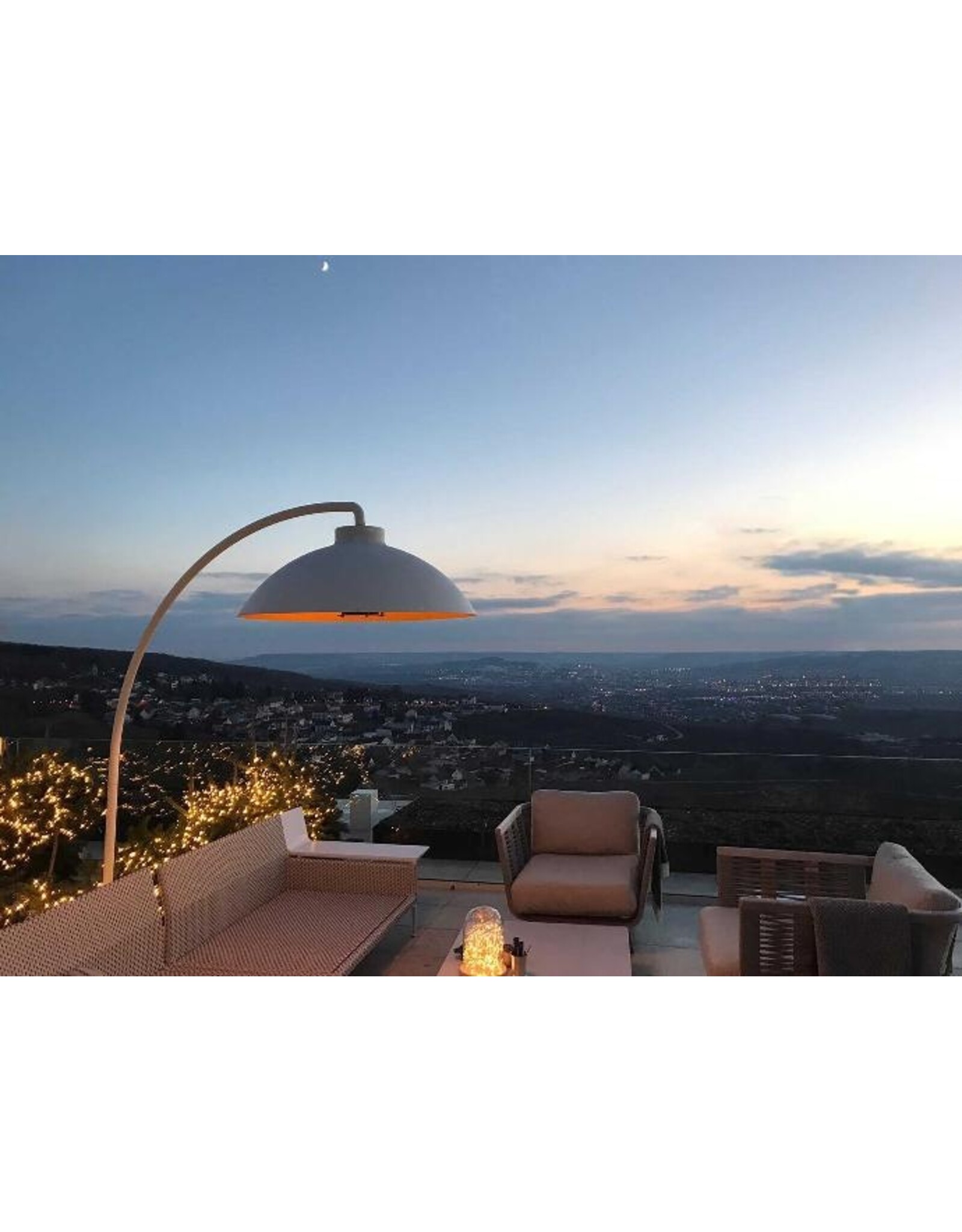 Heatsail DOME Light & Heater, Snow