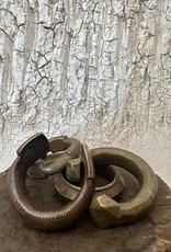 Antique Brass Cuff, Nigeria, c1900