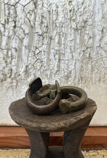 Antique Brass Cuff, Nigeria, c1900