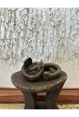 Antique Brass Cuff, Nigeria, c1900