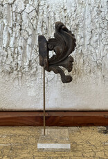 Carving on Lucite, Italy 19th c, 14.25x3x3