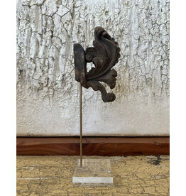 Carving on Lucite, Italy 19th c, 14.25x3x3