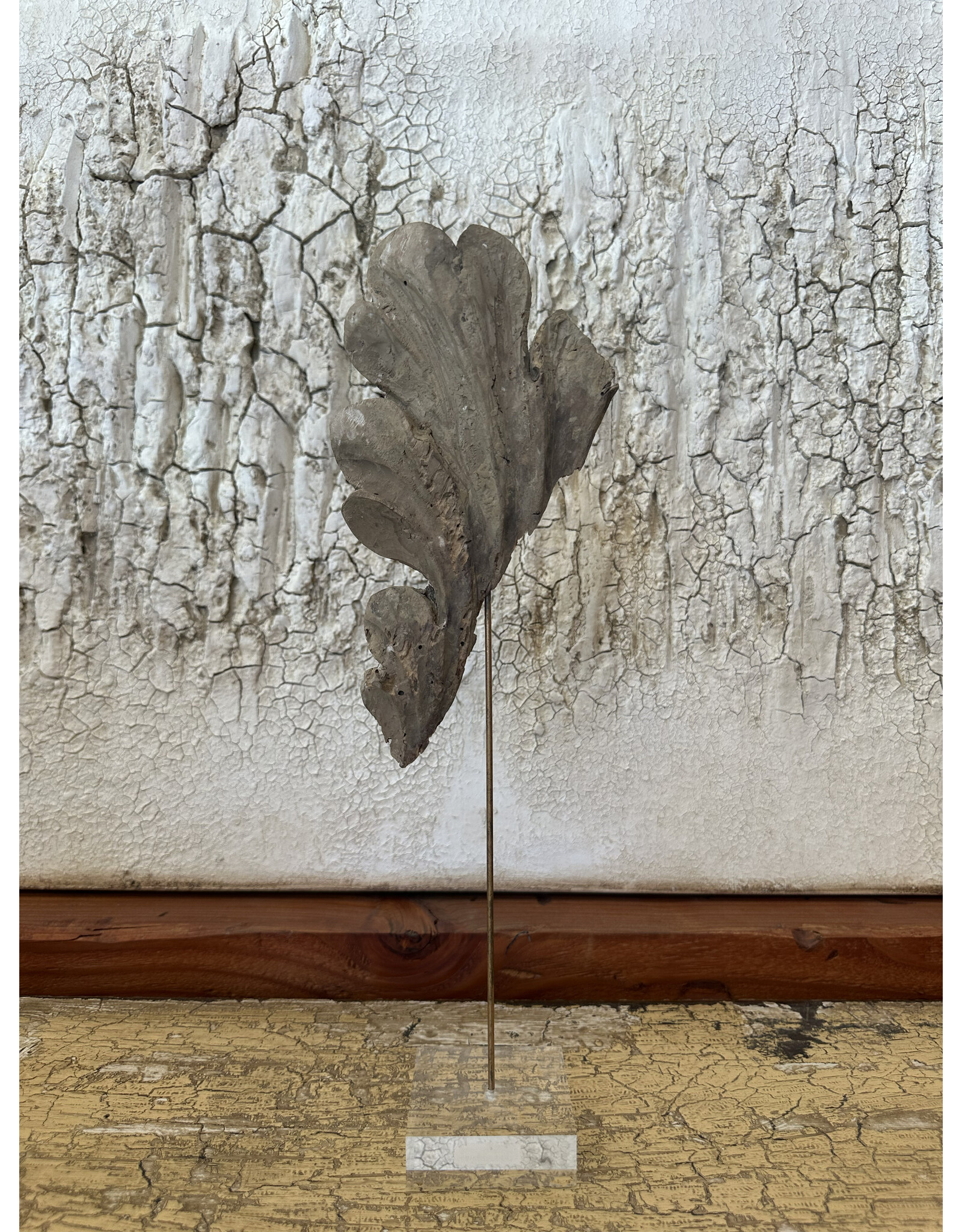 Fragment on Lucite, Italy 19th c, 17.25H