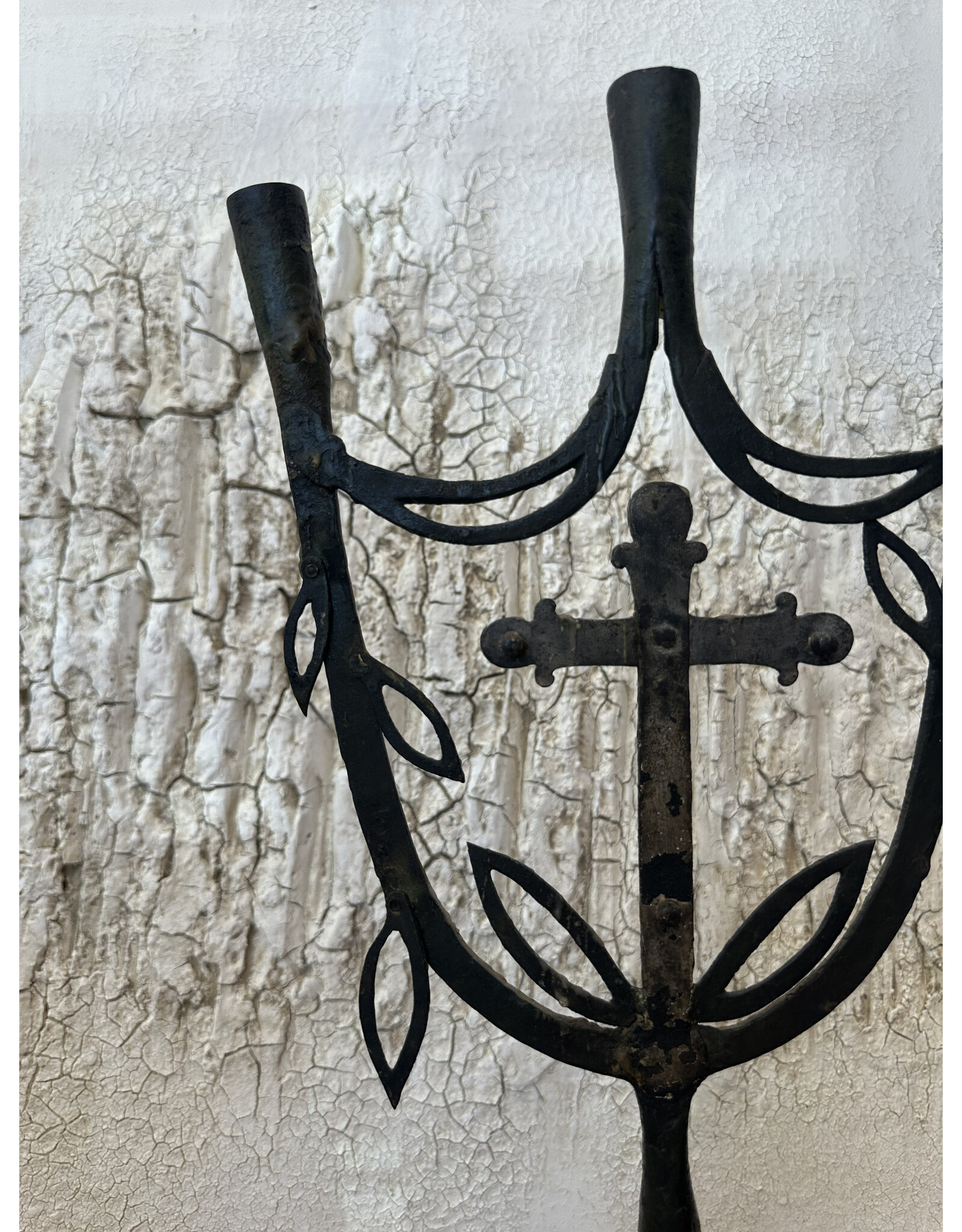 Mexico c1890, Processional Candlestick