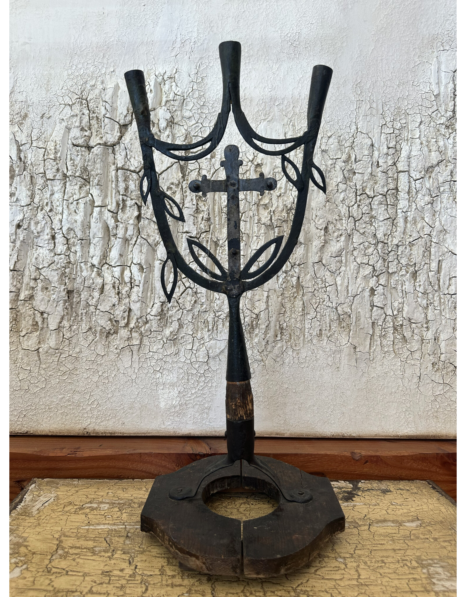 Mexico c1890, Processional Candlestick