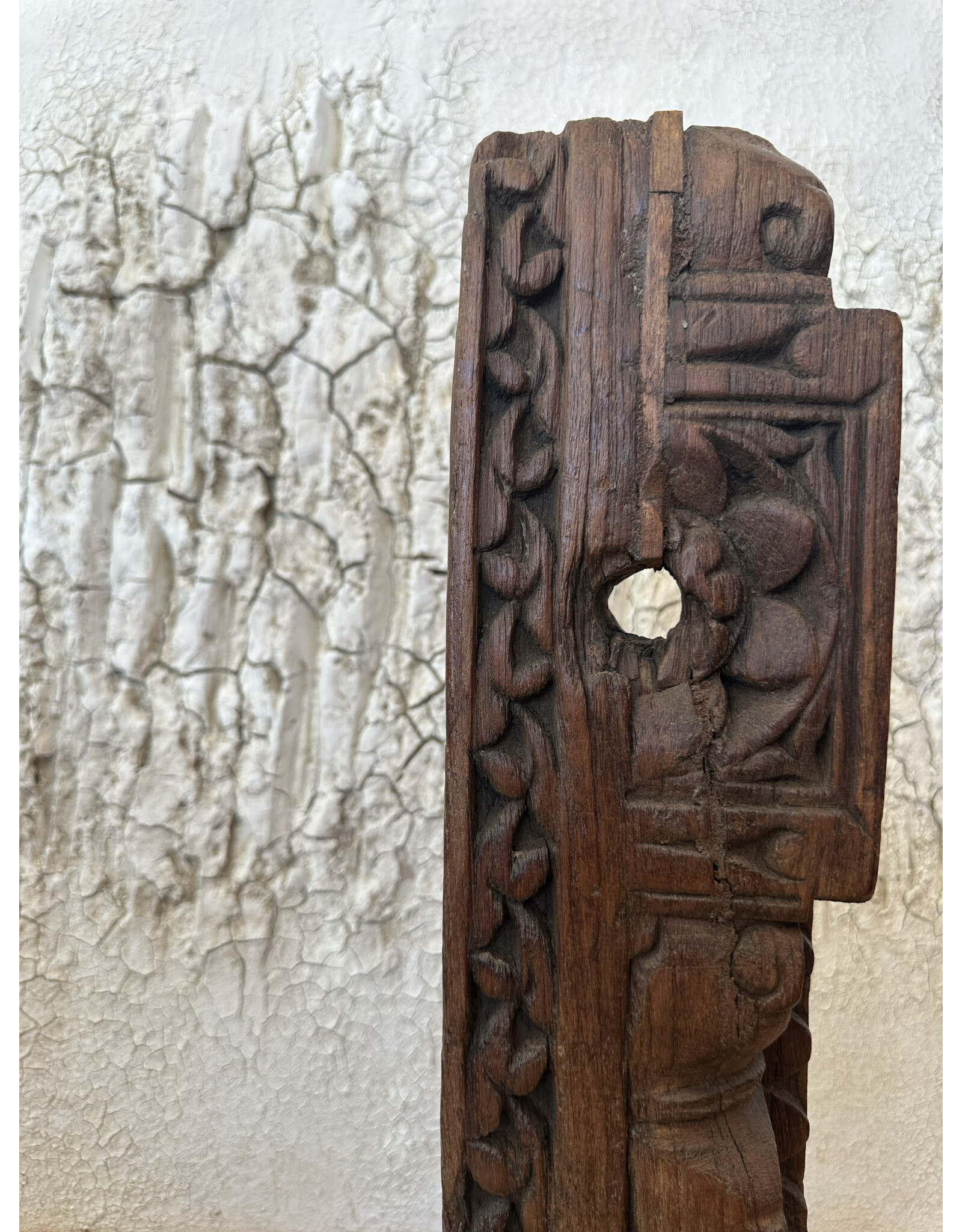 Vintage Wood on Stand