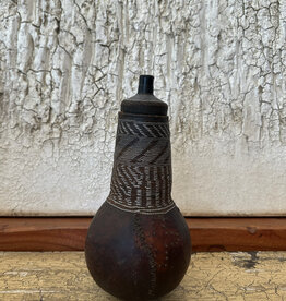 Vintage Hand Stitched Gourd, c1940