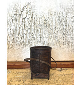 Vintage Hill Tribe Basket, Thailand