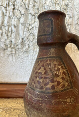 Native American Terra Cotta Pitcher, 20th c