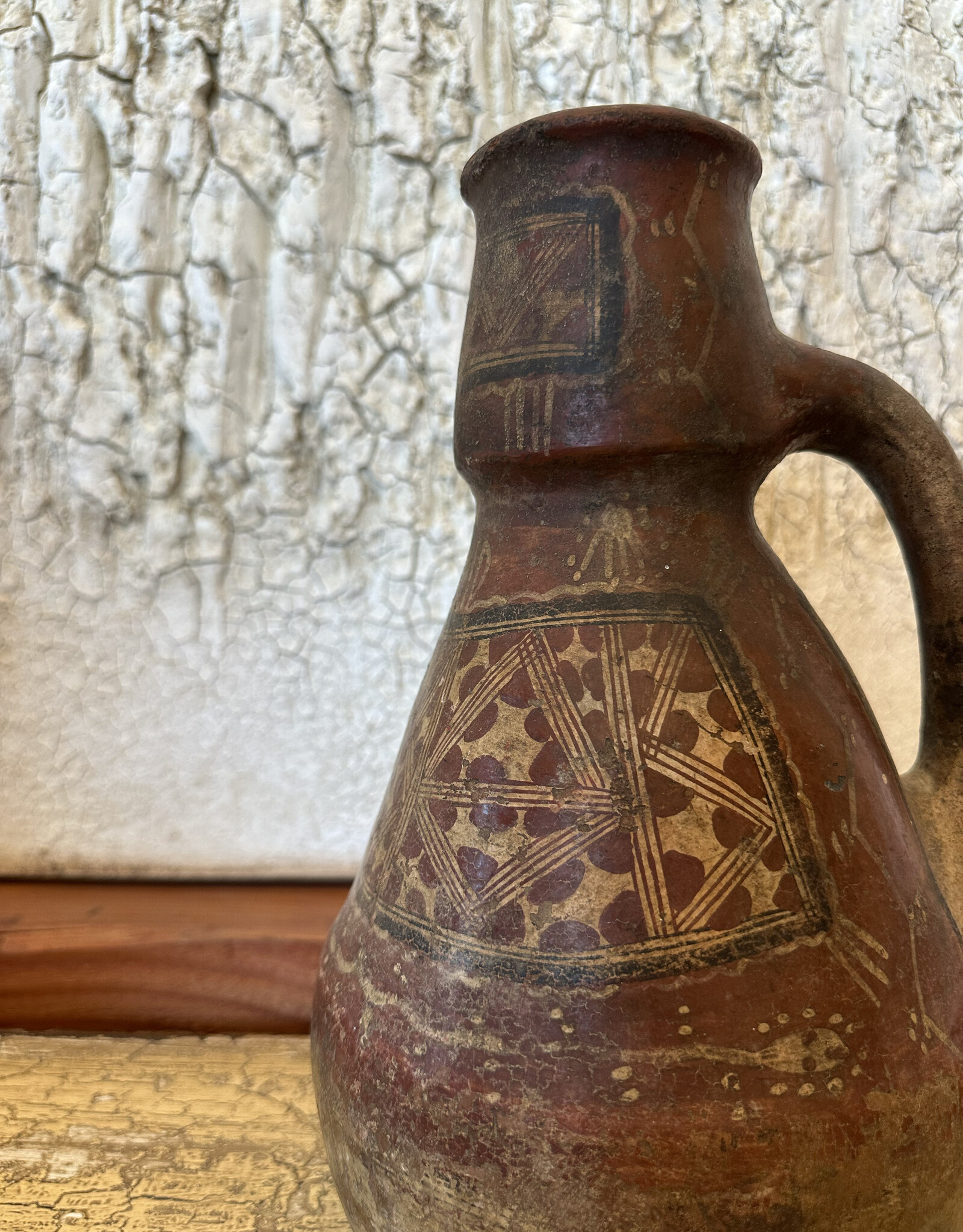 Native American Terra Cotta Pitcher, 20th c