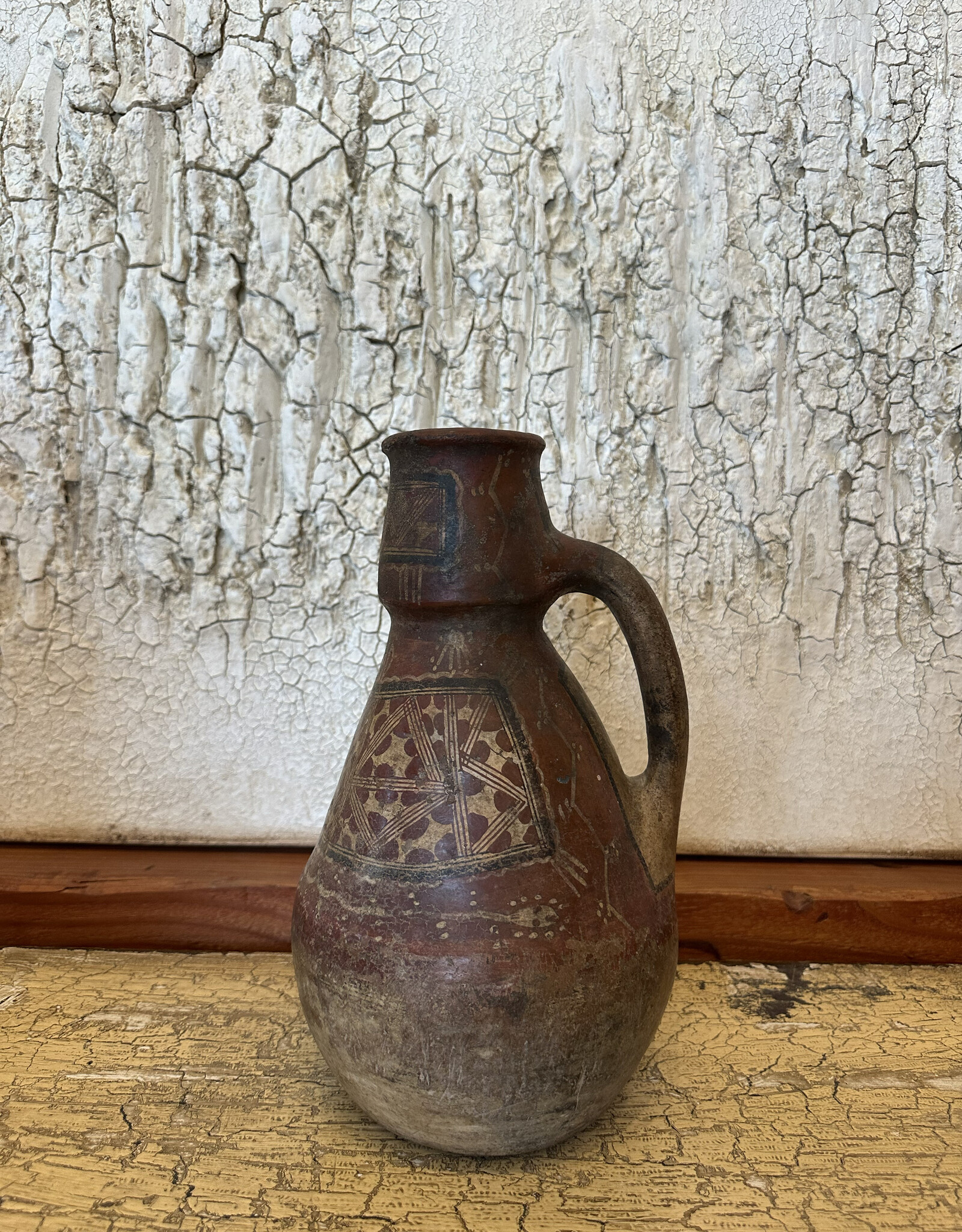 Native American Terra Cotta Pitcher, 20th c
