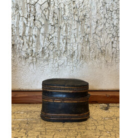 Hand made Wood & Bamboo Box, Java early 20th c