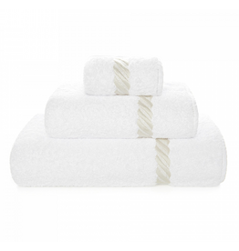 Simone Hand Towel, Snow 18 x 30