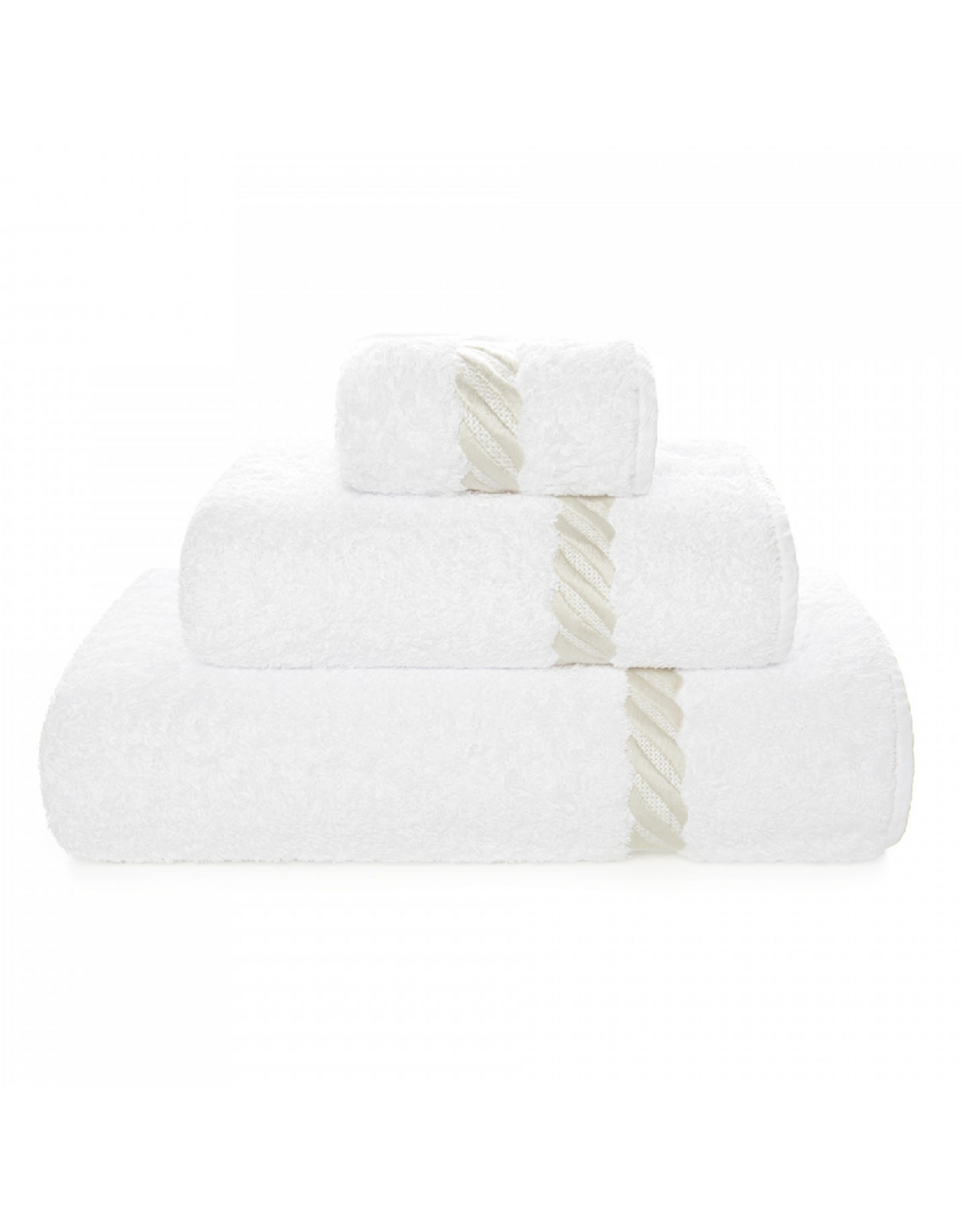 Simone Bath Sheet, Snow 38x59