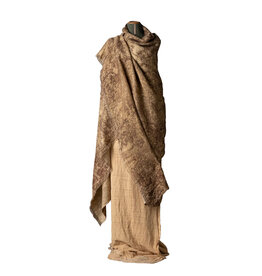 House of Lyria Firmamento Throw, Tea Stain, 55 x 75