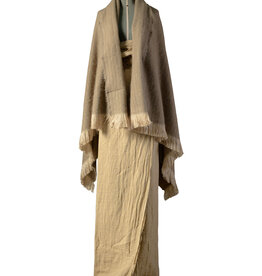 House of Lyria RipTide Caramel Throw