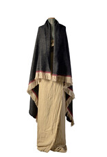 House of Lyria RipTide Black Throw