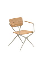 Exes Armchair, Teak/Pebble